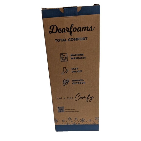 Dearfoam Men's Slipper Size XL (13-14) - Dustin Clog Brown or Canyon Black - Picture 7 of 8